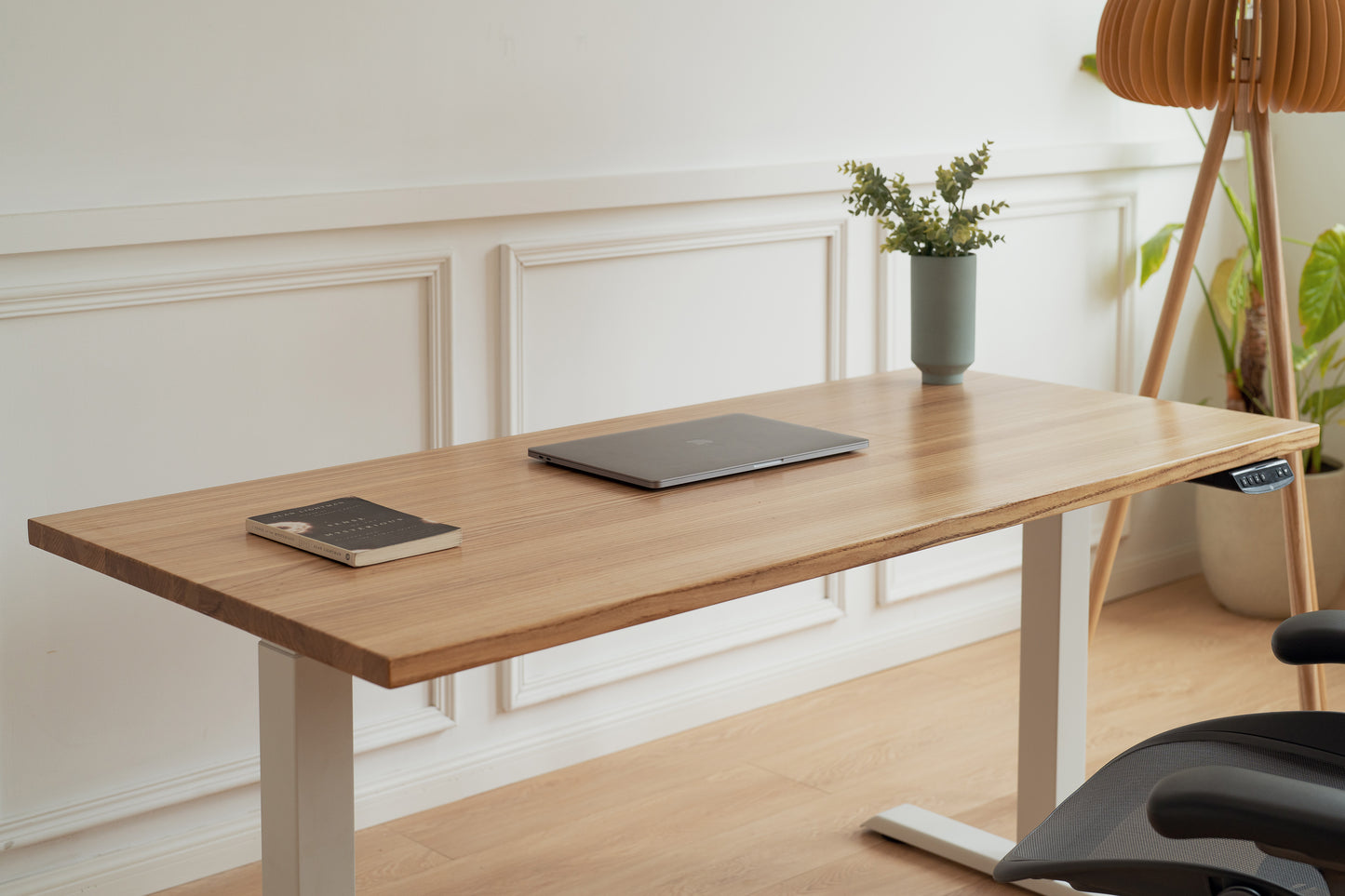 AshSolidWood_White_SceneView1_ElephantDesks_AbundanceStandingDesk_jpg