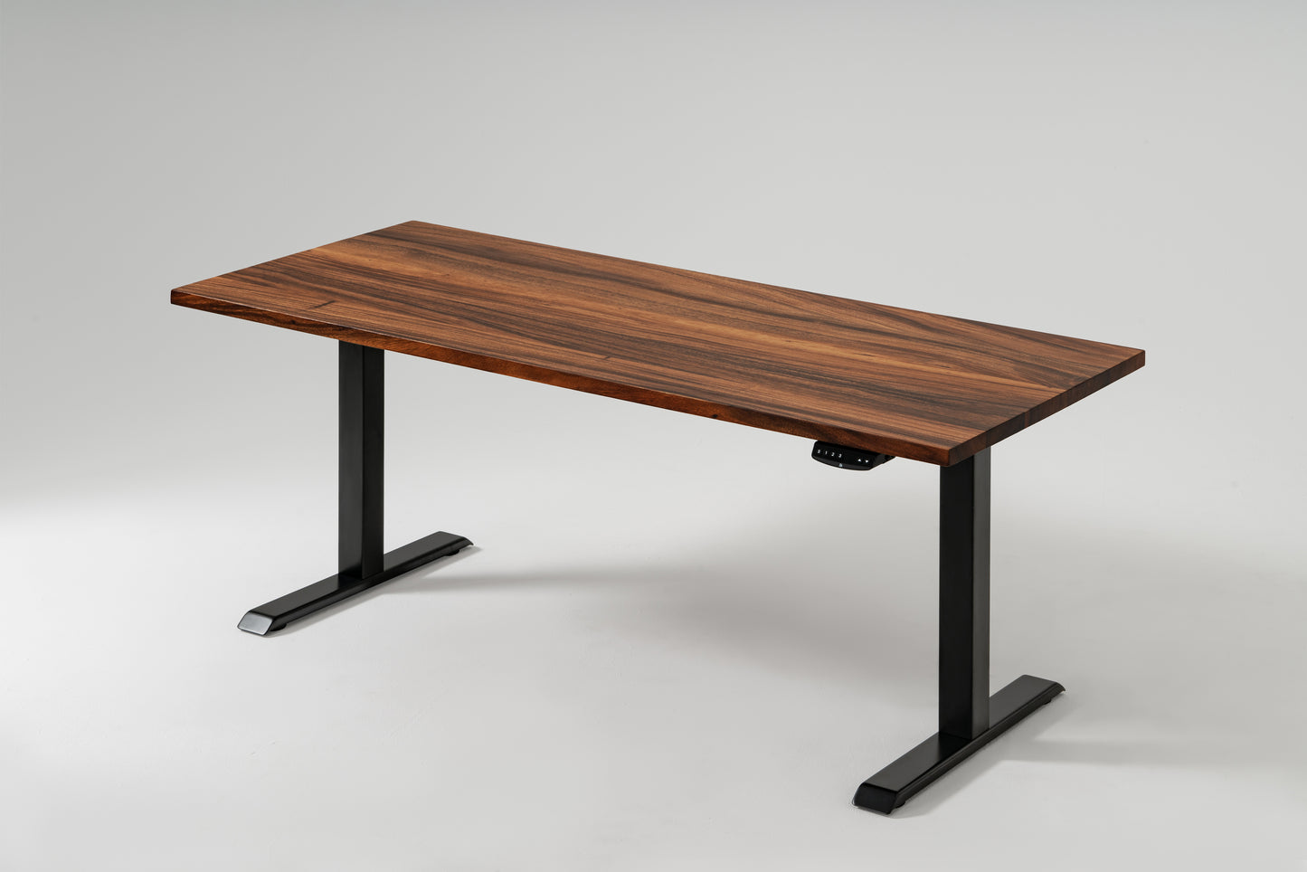 Elephant Desks - Height Adjustable Standing Desk - Abundance Series (Solid Wood and Flat Edges)