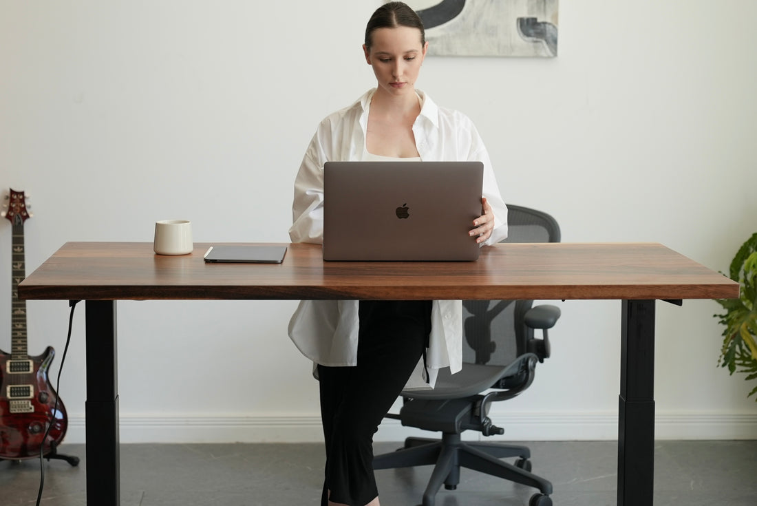 The Abundance standing desk from Elephant Desk