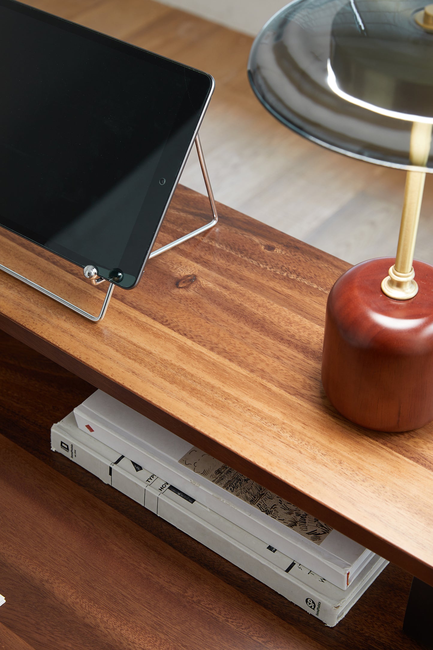 Elephant Desks - Solid Wood Desk Shelf