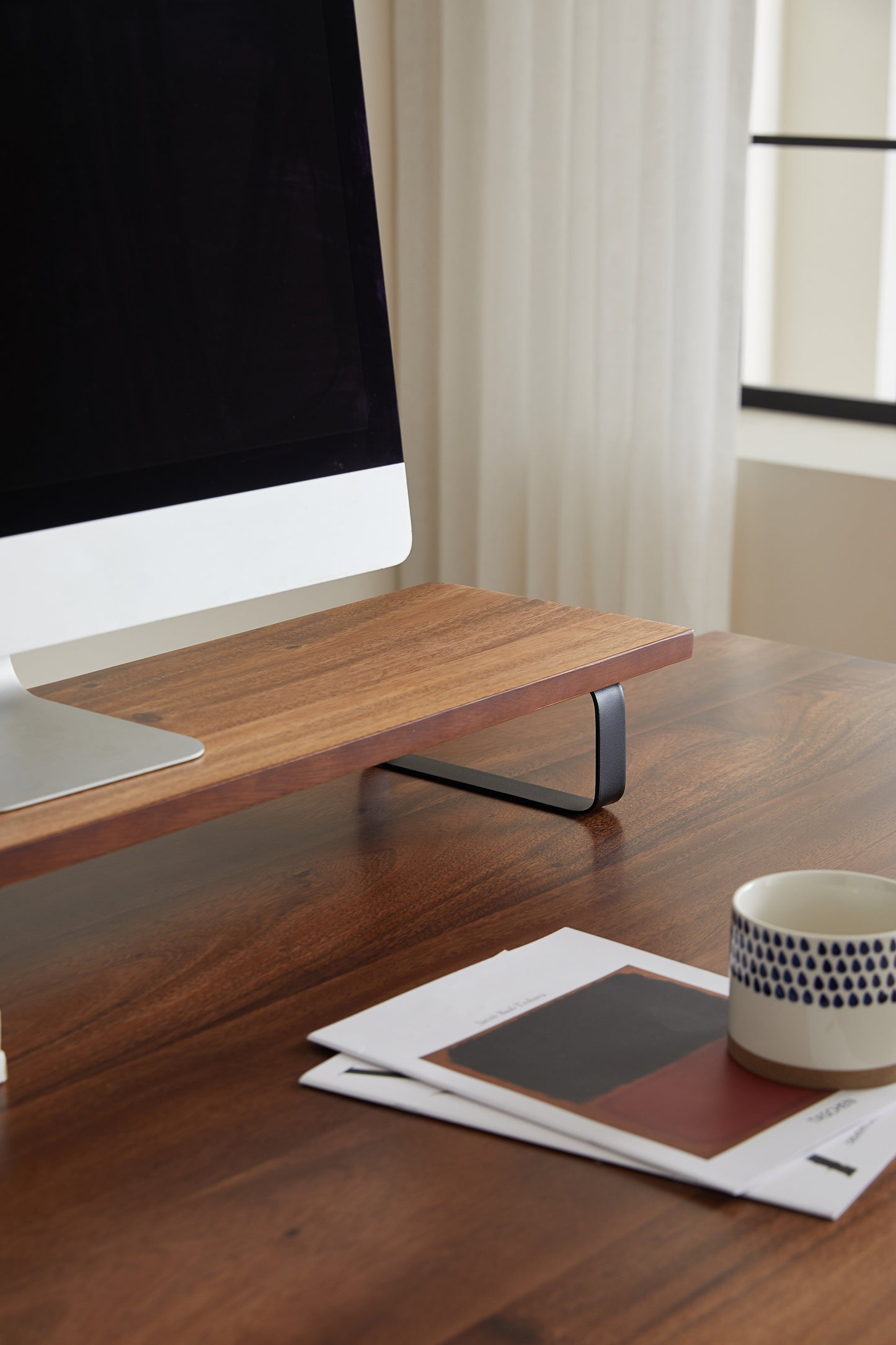 Elephant Desks - Solid Wood Desk Shelf