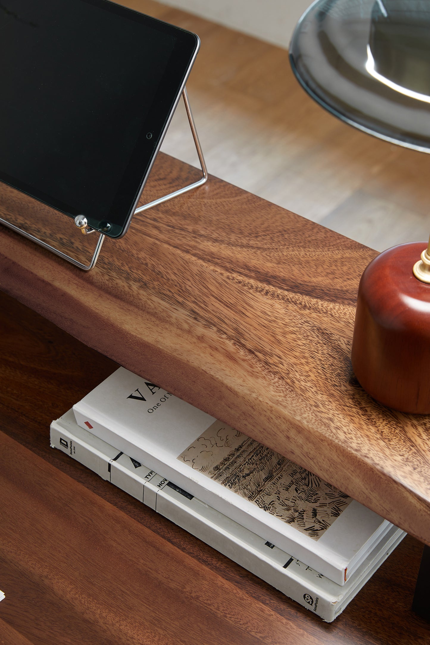 Elephant Desks - Solid Wood Desk Shelf