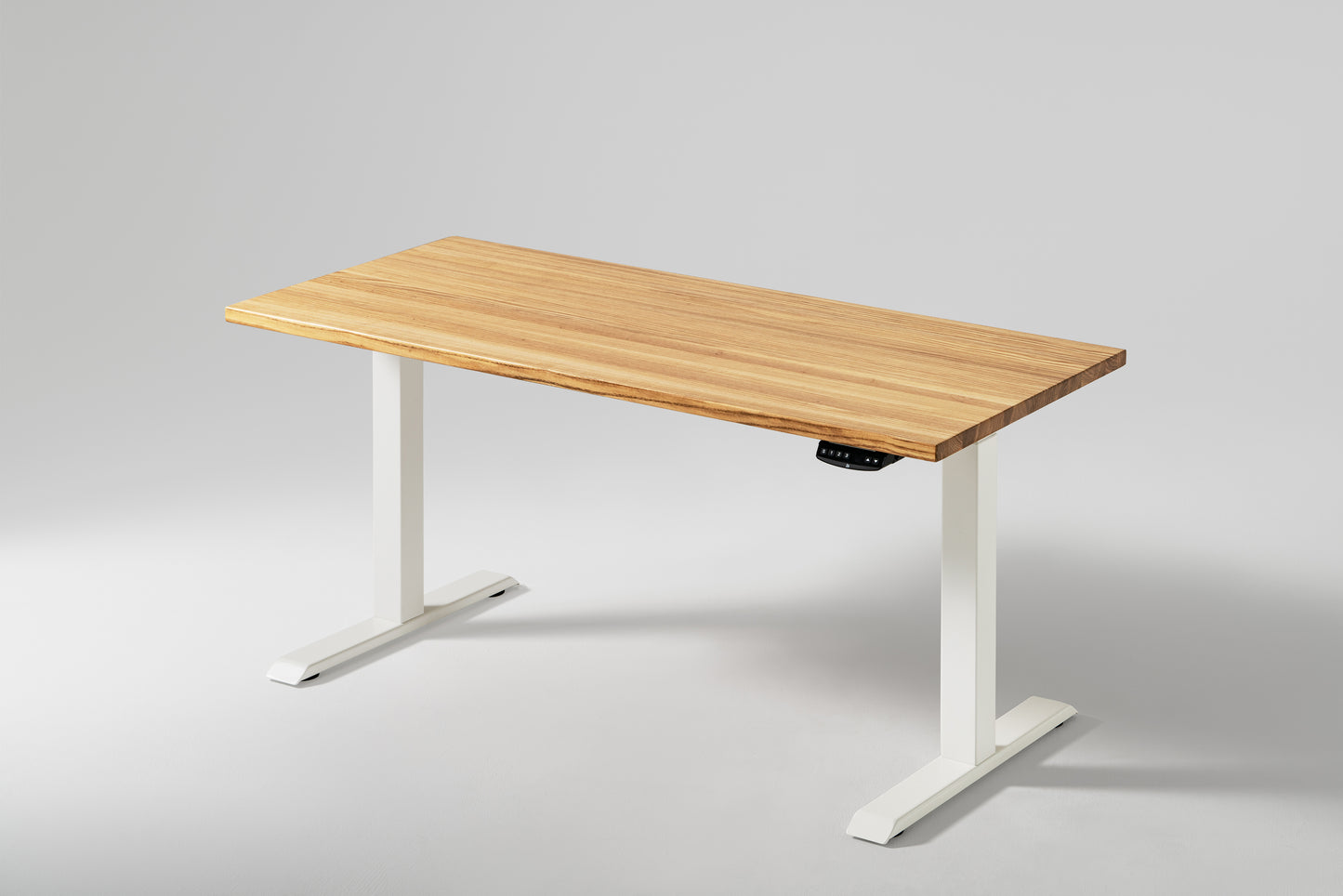 Elephant Desks - Height Adjustable Standing Desk - Abundance Series (Solid Wood and Flat Edges)