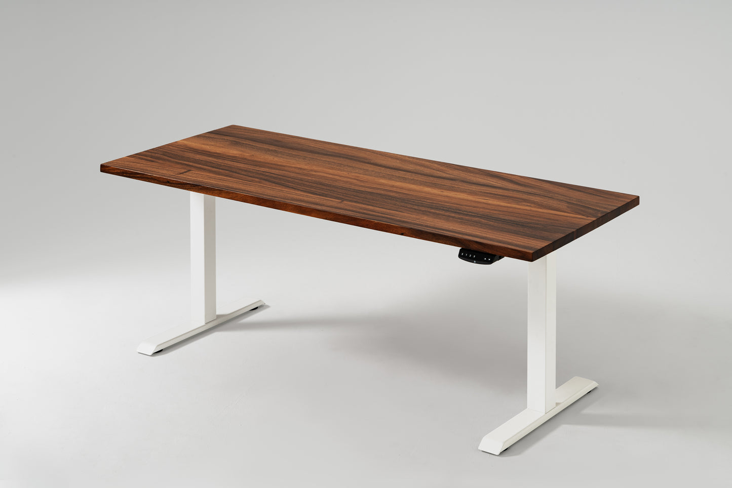 Elephant Desks - Height Adjustable Standing Desk - Abundance Series (Solid Wood and Flat Edges)